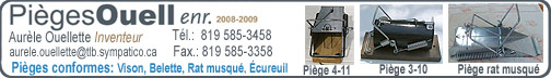 Les Pi�ges Ouell Enr.